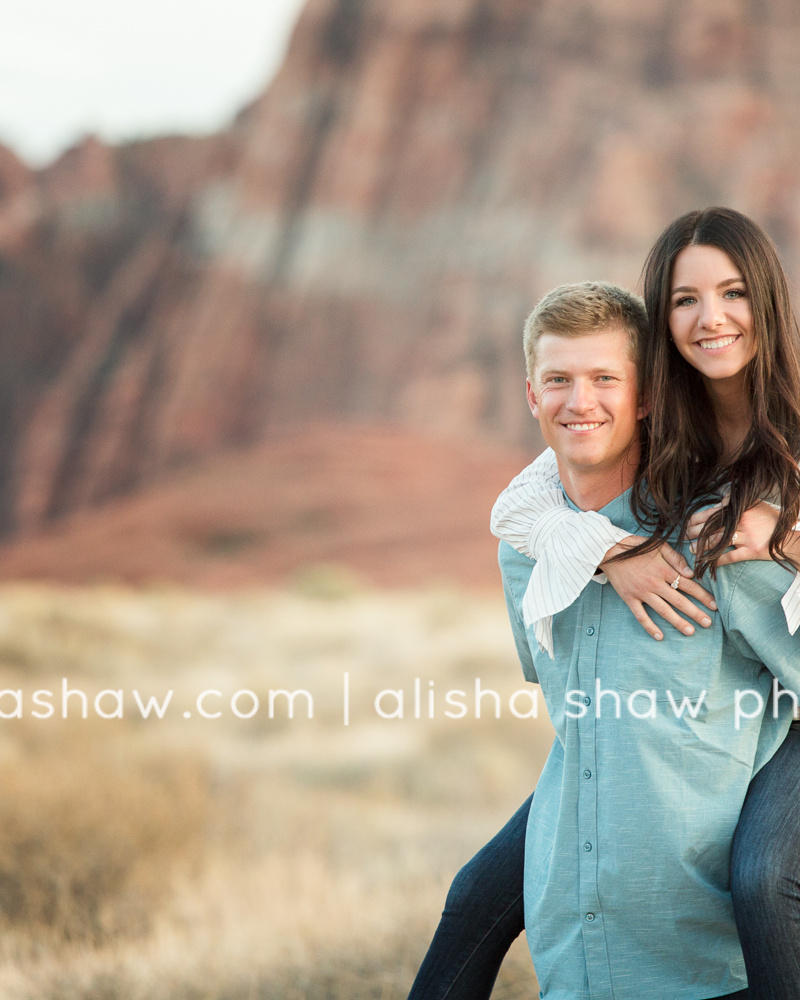 Chandler & Ty Engaged | St George Utah Wedding Photographer