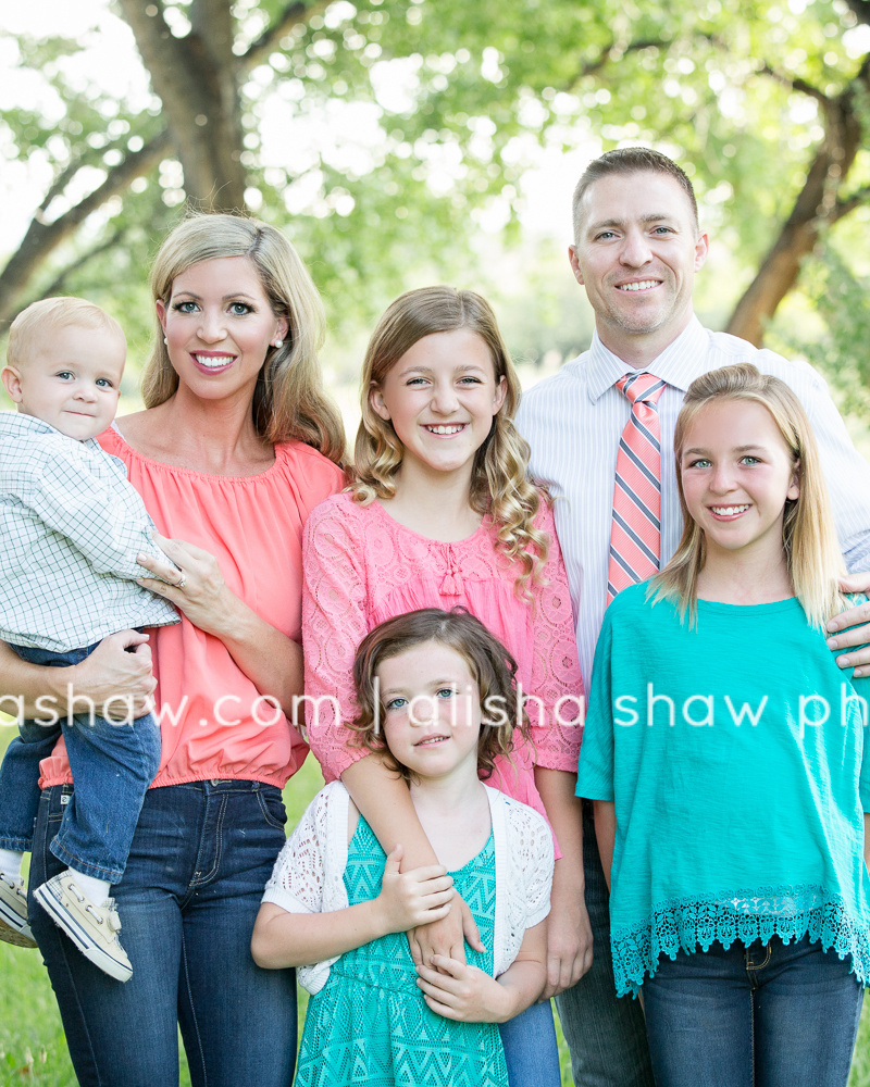 Colorful Family | St George Utah Family Photographer