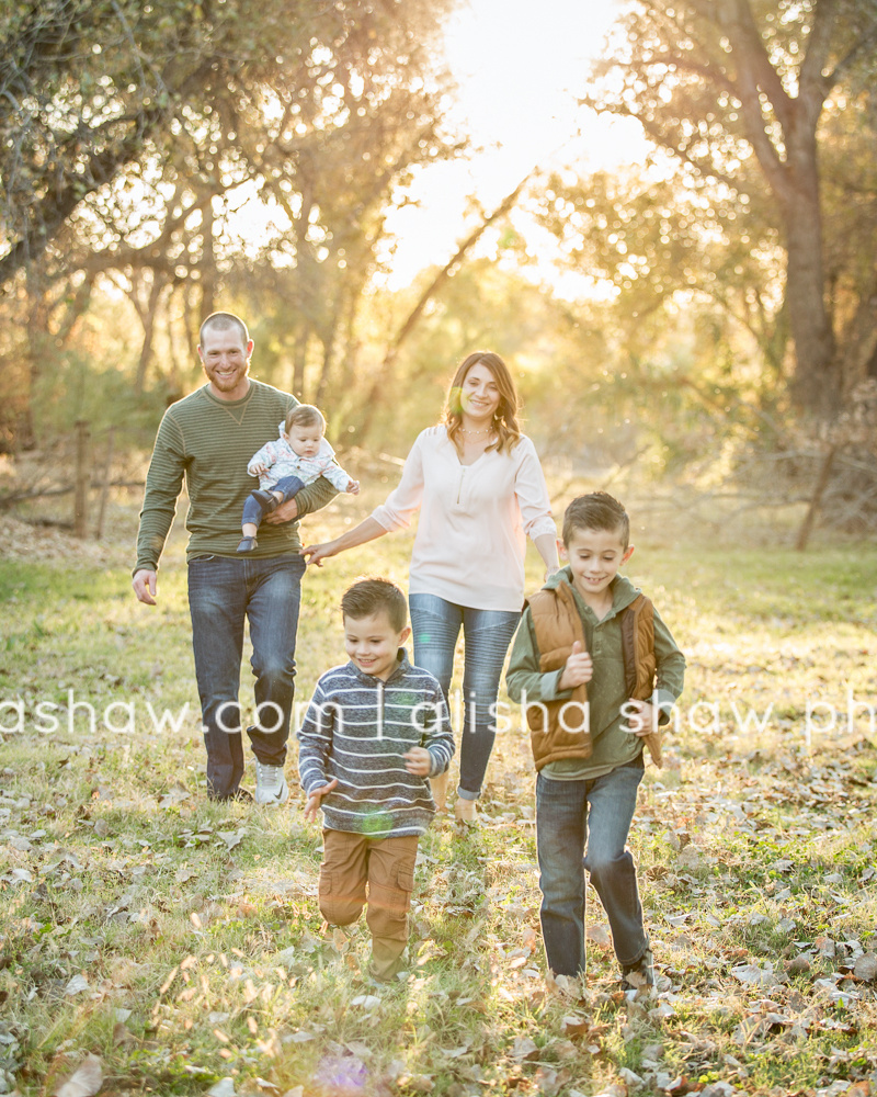 Fall Leaves | St George Utah Family Photographer