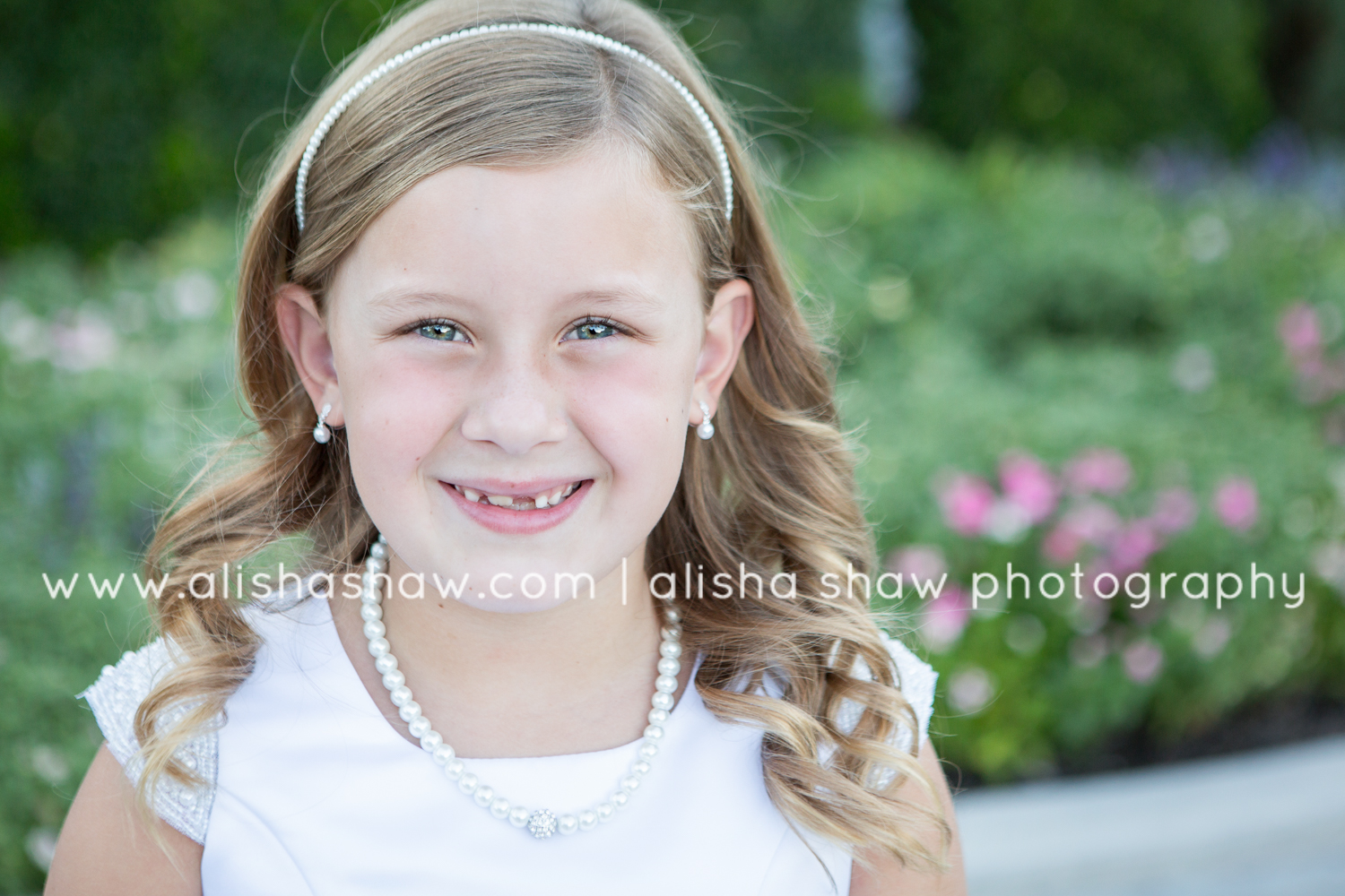 Baptism Girl | St George Utah Child Photographer | Alisha Shaw Photography